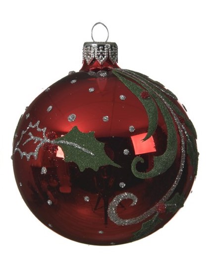 Christmas Spirit Glass Ball