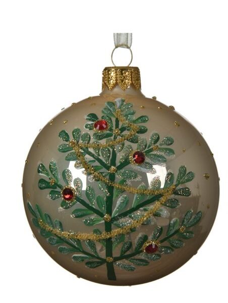 كرة زجاجية لروح الكريسماس