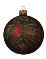 Hand painted Christmas baubles - Image 2