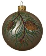 Hand painted Christmas baubles