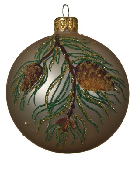Hand painted Christmas baubles