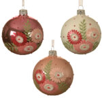 كرة زجاجية لعيد الميلاد