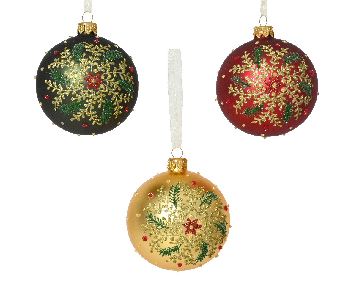 050931 כדורי זכוכית לחג המולד – תמונה 1