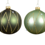 كرة زجاجية لعيد الميلاد