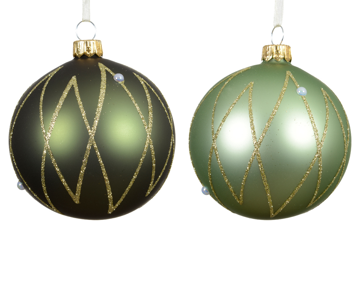 081190 كرة زجاجية لعيد الميلاد - الصورة 1