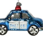 Glass Ornament Cars Figure