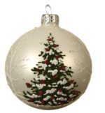 Christmas spirit glass ball - Image 2