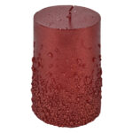 נר אדום דקורטיבי