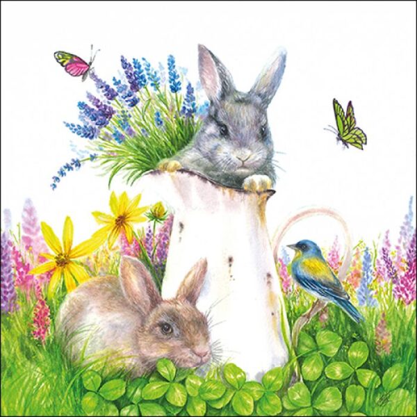 Napkin Young Rabbits