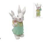 ארנב קרמיקה עם תינוק