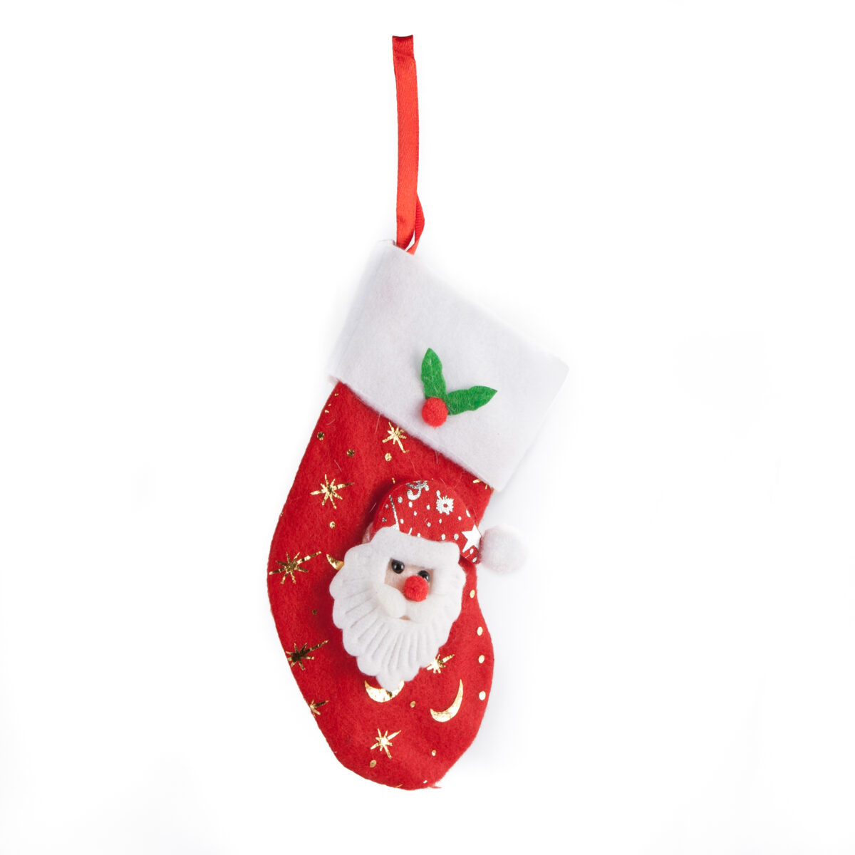 Christmas Red Socks Assorted Hanging - Image 3