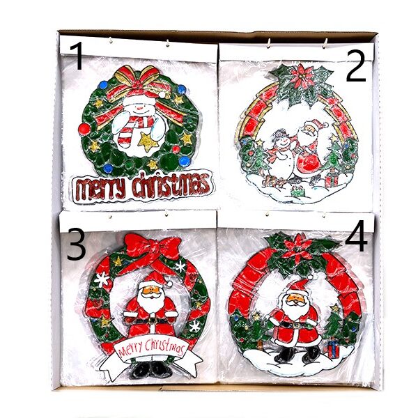 מדבקת חלון לחג המולד