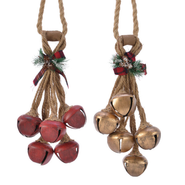 צרור פעמוני ברזל עם פפיון