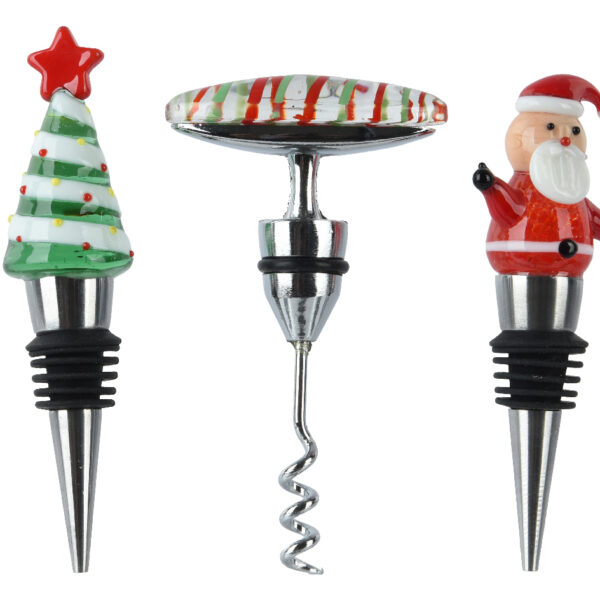 פותחן בקבוקים לחג המולד מפלדת אל-חלד