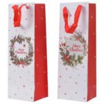 שקית לבקבוק לחג המולד