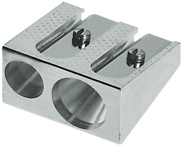 مبراة حديد مزدوجة