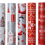 גליל נייר עטיפה לחג המולד