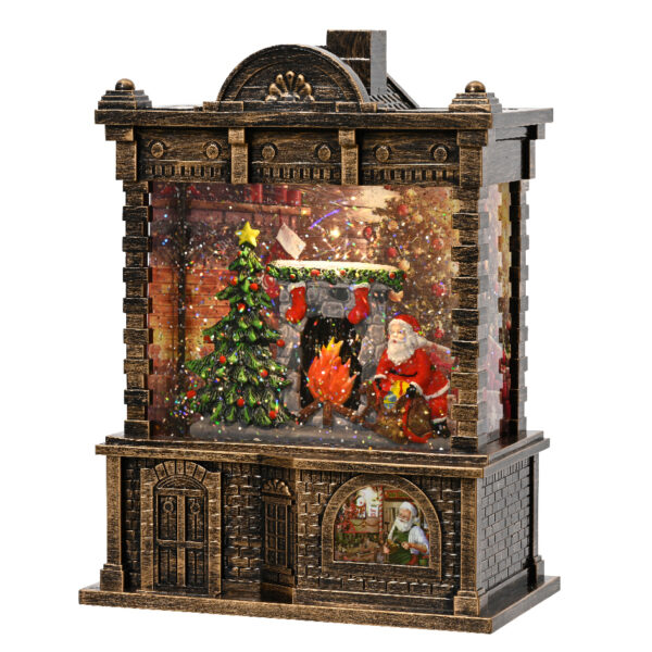 בית פלסטיק מופעל על סוללה