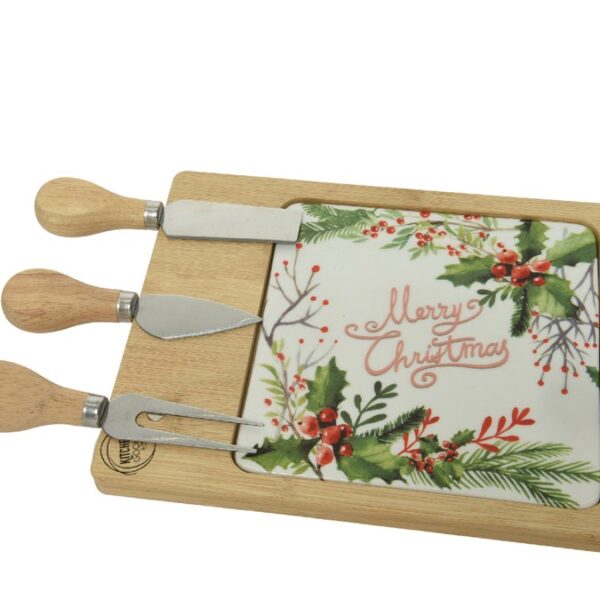 Wooden Christmas Cheese board
