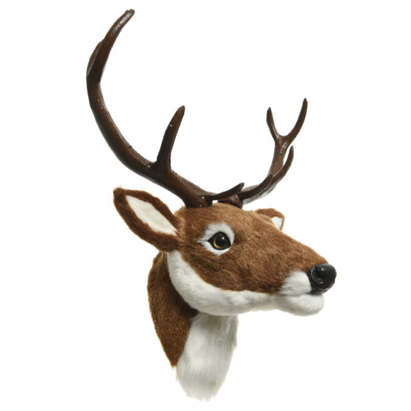 Reindeer Head With Antlers