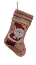 Rustic Christmas Sock - Image 3