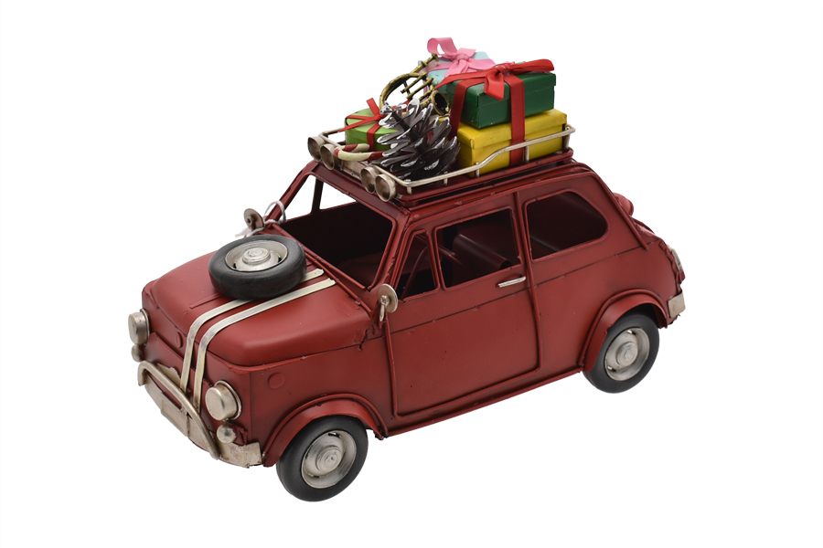 6134032 Miniature Metal Car With Gift - Image 1