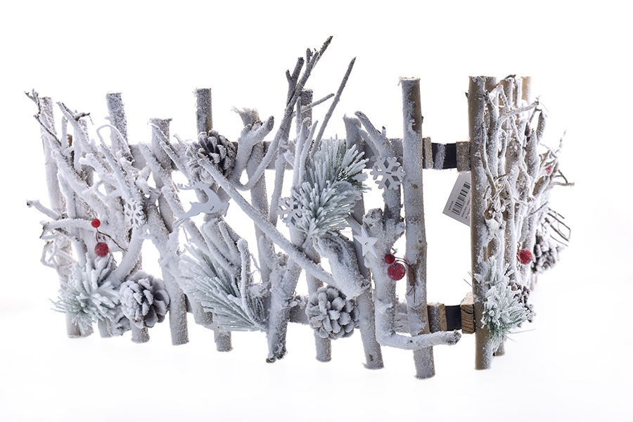 6165056 גדר עץ דקורטיבית – תמונה 1