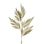 فرع أوراق الذهب اللامع – فرع زخرفي طويل