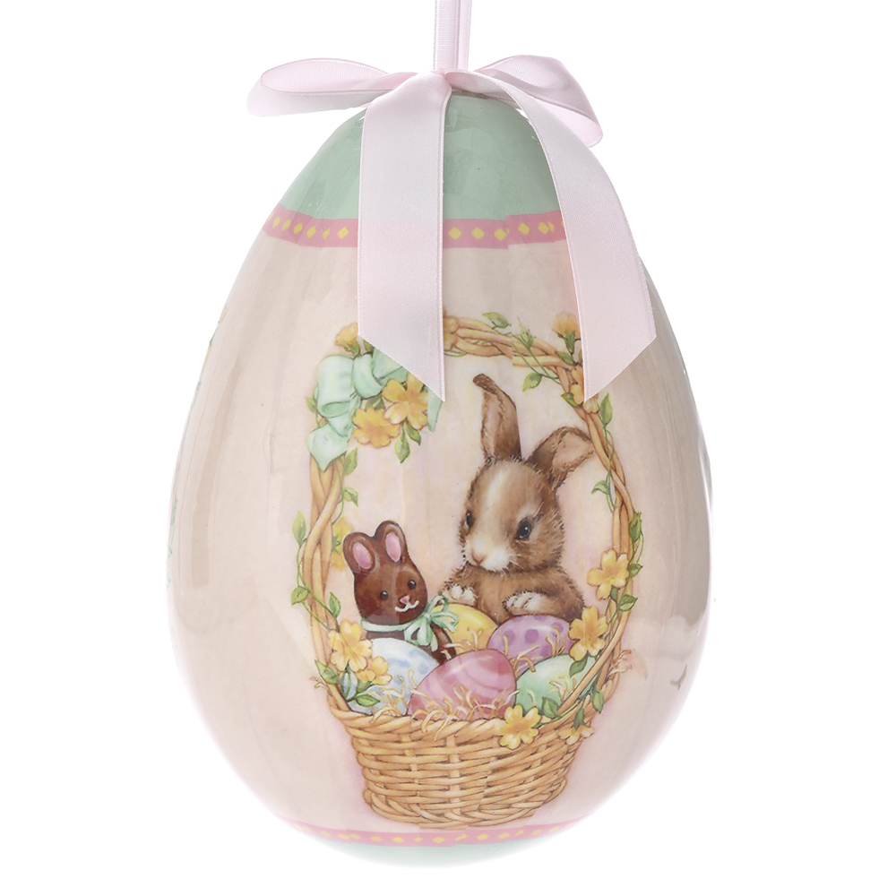 71291 Easter Pink Shiny Egg - Image 1