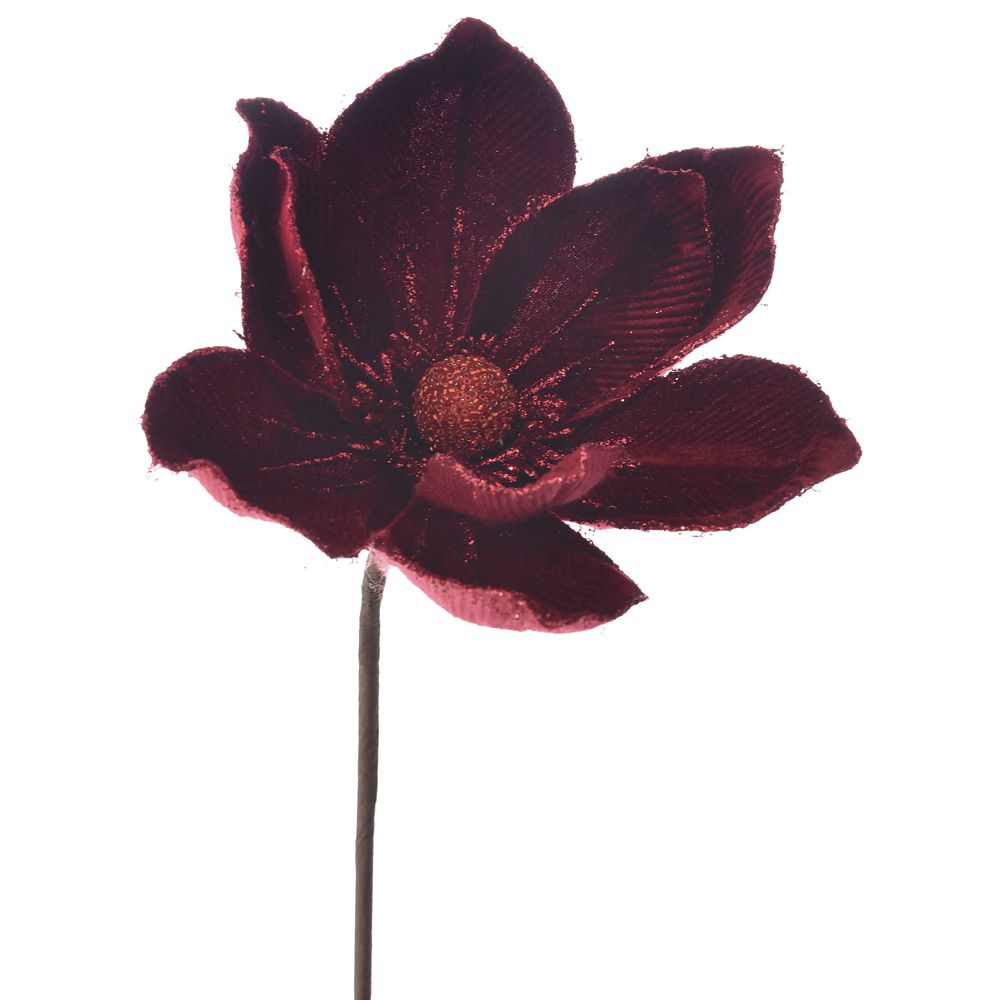 72566 Xmas Burgundy Mangolia - Image 1