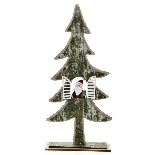 شجرة خشب لون أخضر