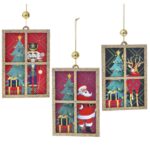 Christmas Wooden Window Ornament