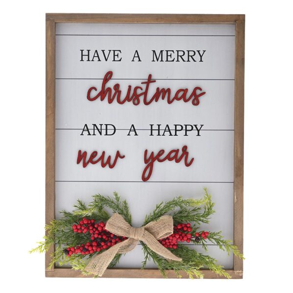 Christmas Wooden Sign