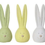 פסלון ראש ארנב טרקוטה