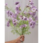 ⁦גבעול כלנית לילך מלאכותי – 78 ס"מ⁩ – תמונה ⁦2⁩