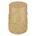 נרות דקורטיביים עם חרוזי זהב