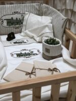 סדינים לתינוק עם ציפית(רכבת)