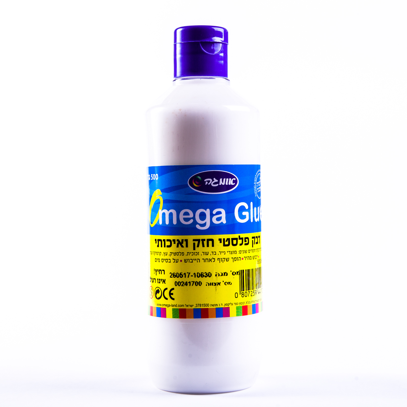 IMG_0111 صمغ أبيض سائل (أوميغا) 500 غرام - الصورة 1