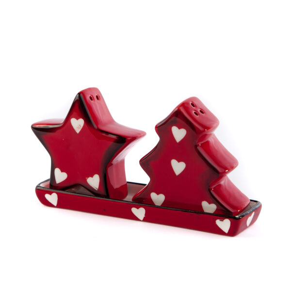 Ceramic salt and pepper's set
