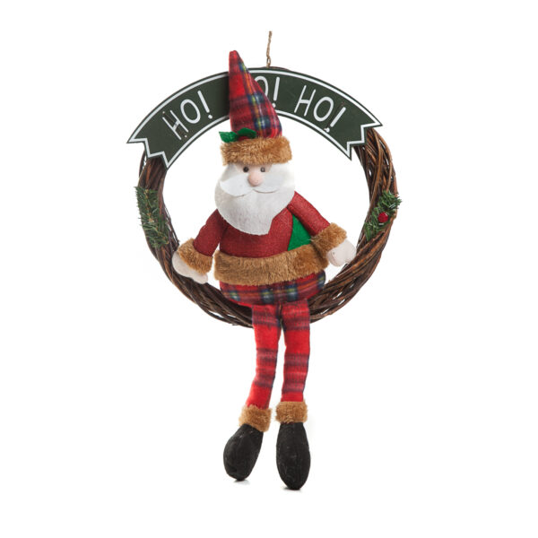 Round Santa Door Decoration
