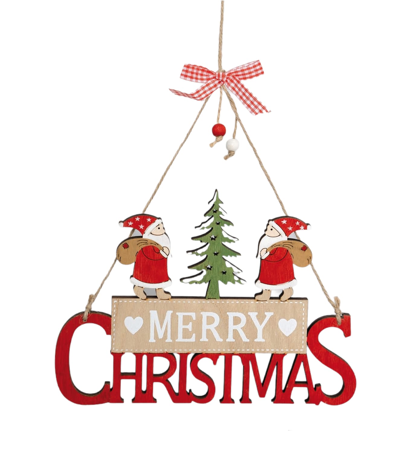 WhatsApp Image 2021-10-20 at 12.14.59 (3) Hanging Merry Christmas Sign - Image 1