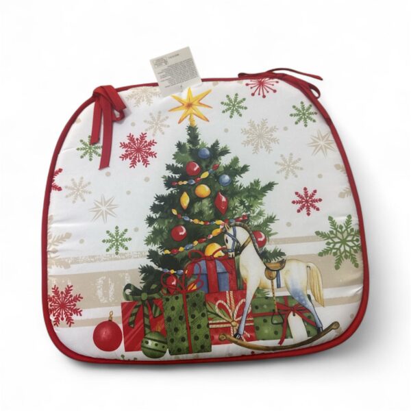 כרית לכיסא לחג המולד