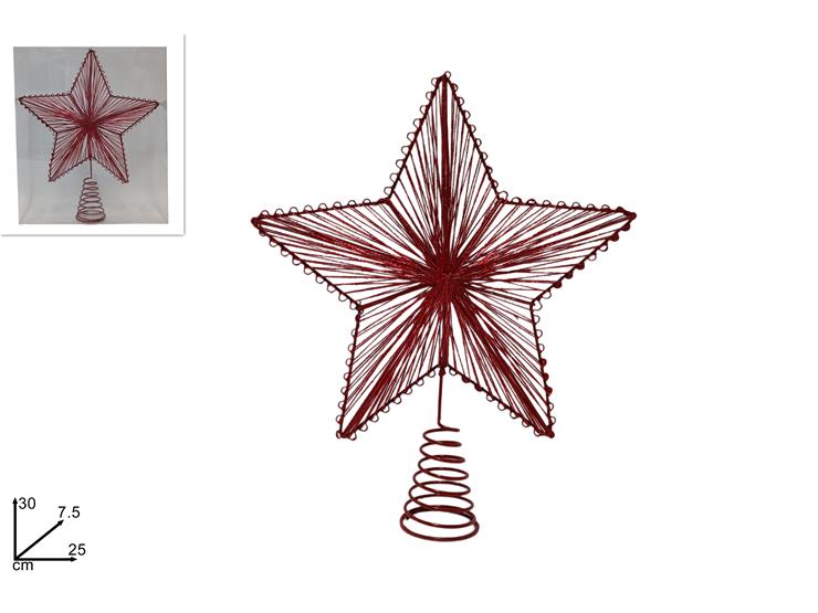 XNA11000361 8033113275951 כוכב אדום לראש העץ – תמונה 1