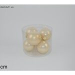 סט כדורי זכוכית לחג המולד