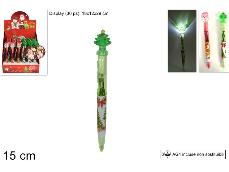 XNA17010451 8033113752049 עט עם אור חג המולד – תמונה 1