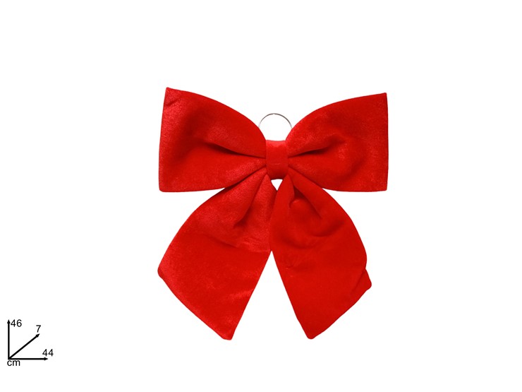 XNA19007621 8033113957406 ببيونة مخملية حمراء - الصورة 1