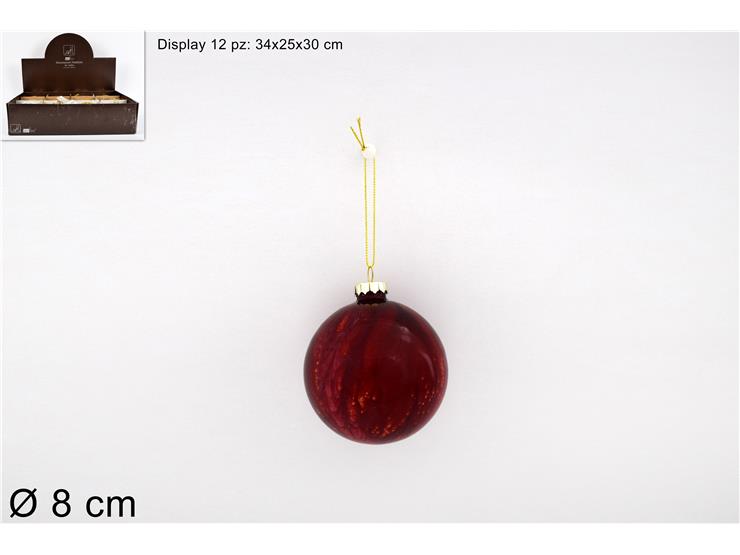 XNA19011741 8033113969461 כדור זכוכית אדום – תמונה 1