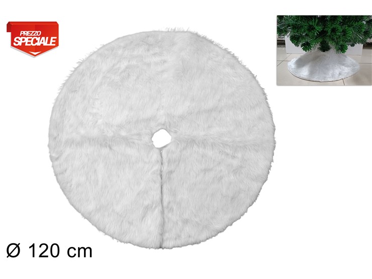 XNA20015121 8053482038230 שטיח עץ פרווה לבן – תמונה 1