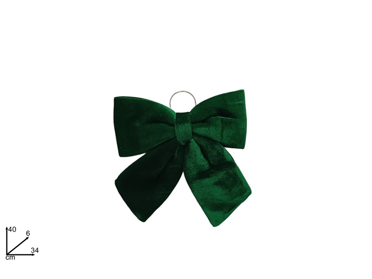 XNA21005601 8053482138305 ببيونة مخملية خضراء - الصورة 1