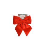 ببيونة مخملية حمراء